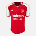 Gabriel Jesus Signed Arsenal Shirt 2023-24 Home [Front]