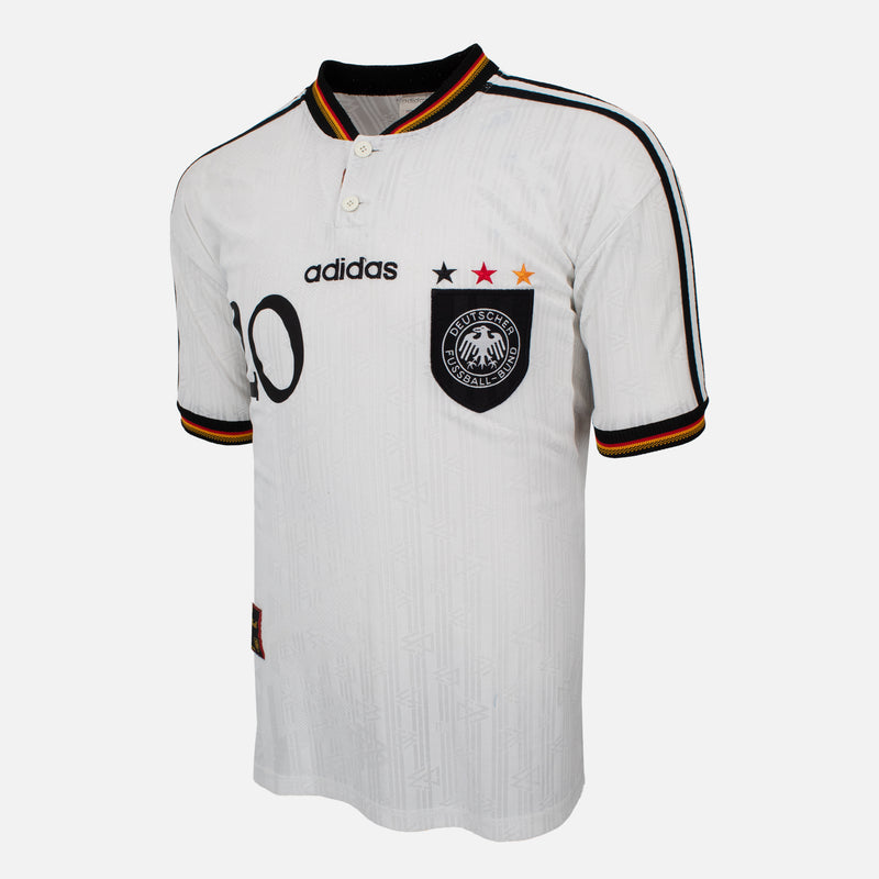 1996-98 Germany Home Shirt Bierhoff 20 [Excellent] L