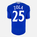1999-01 Chelsea Home Shirt Zola 25 [Excellent] XL