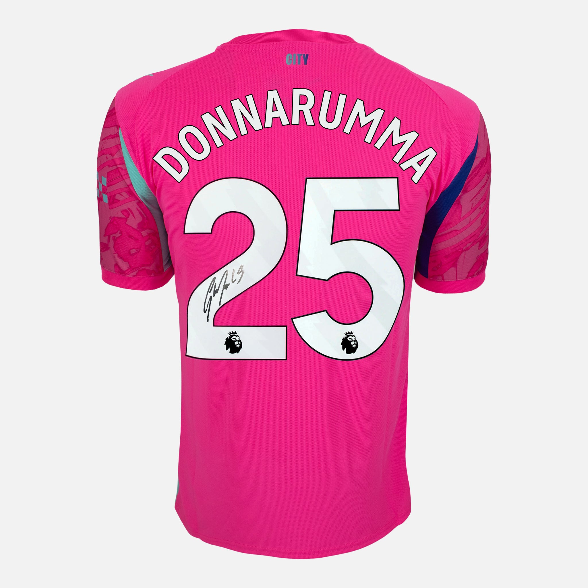 Gianluigi Donnarumma Signed Manchester City Shirt Vault Verified gianluigi-donnarumma-signed-manchester-city-shirt-vault-verified
