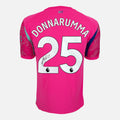Gianluigi Donnarumma Signed Manchester City Shirt 2025-26 Pink Goalkeeper [25]