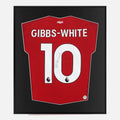 Framed Morgan Gibbs-White Signed Nottingham Forest Shirt [Lite]