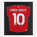 Framed Morgan Gibbs-White Signed Nottingham Forest Shirt [Lite]