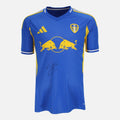 Wilfried Gnonto Signed Leeds United Shirt 2025-26 Away [Front]