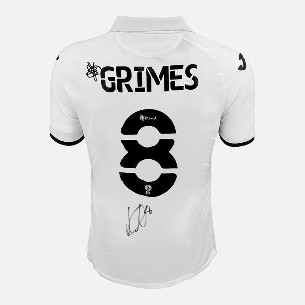 Matt Grimes Signed Swansea City Shirt 2022-23 Home [8]