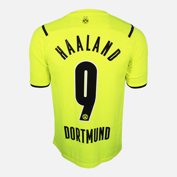 ウェア NIKE BVB 09 Dortmund Jersey Shirt L Haaland-9-Borussia-Dortmund-