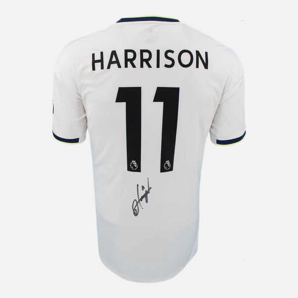 Jack Harrison Signed Leeds United Shirt 2022-23 Home [11]