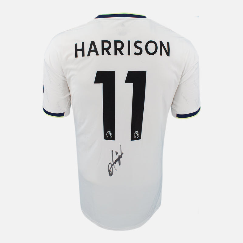 Framed Jack Harrison Signed Leeds United Shirt 2022-23 Home [Modern]