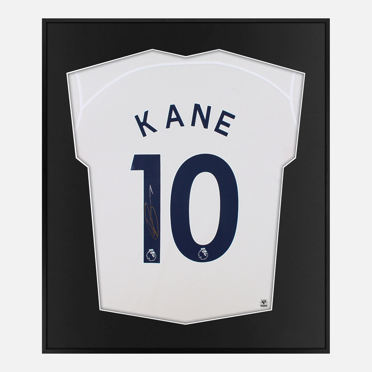 Framed Harry Kane Signed Shirt, Tottenham Hotspur [Lite] — Authentic signature with NFC and COA | The Vault