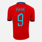 Harry Kane Signed England Shirt Away 2022 World Cup [Front]