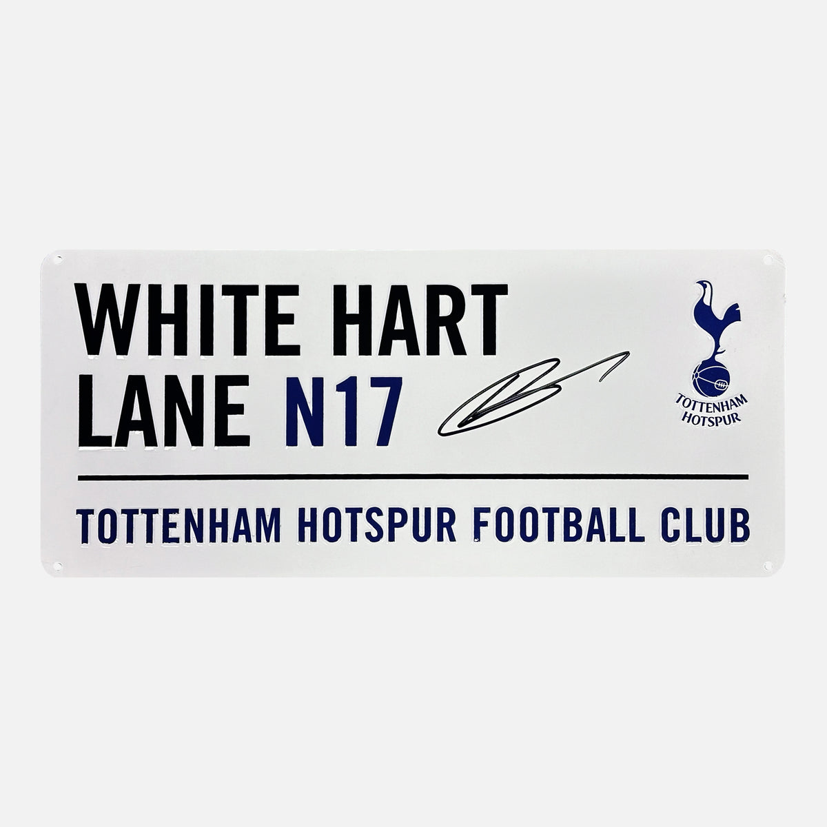 Harry Kane Signed Stadium Sign Tottenham Hotspur — Displaying your Harry Kane signed stadium sign | The Vault