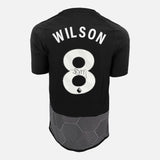 Framed Harry Wilson Signed Fulham Shirt 2023-24 Third away [Modern]