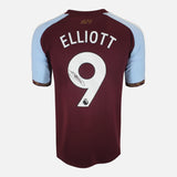 Harvey Elliott Signed Aston Villa Shirt 2025-26 Home [9]