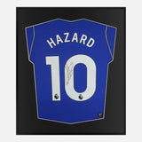 Framed Hazard Signed Shirt, Chelsea Home 10 [Lite]