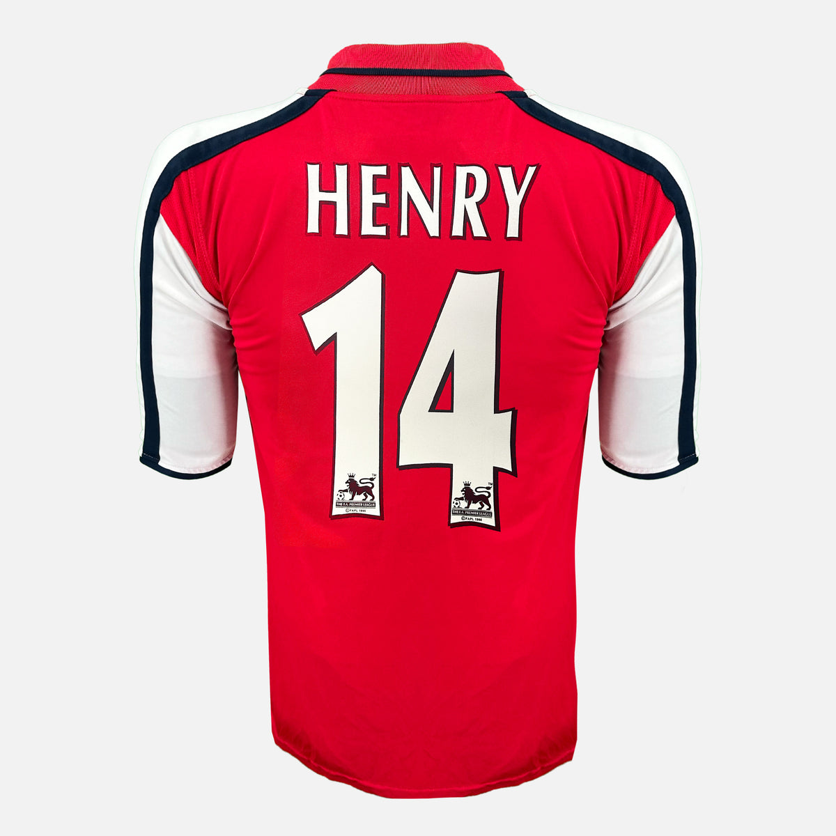 2000-02 Arsenal Home Shirt Henry 14 [Perfect] XXL — Verified official Arsenal shirt, condition graded | The Vault