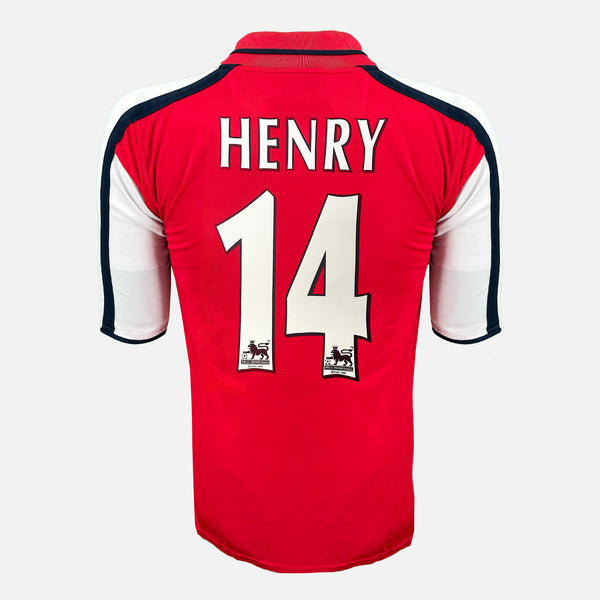 Arsenal 2000-02 Home Shirt Henry 14 | Nike