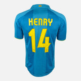 2007-08 Barcelona Away Shirt Henry 14 [Perfect] S