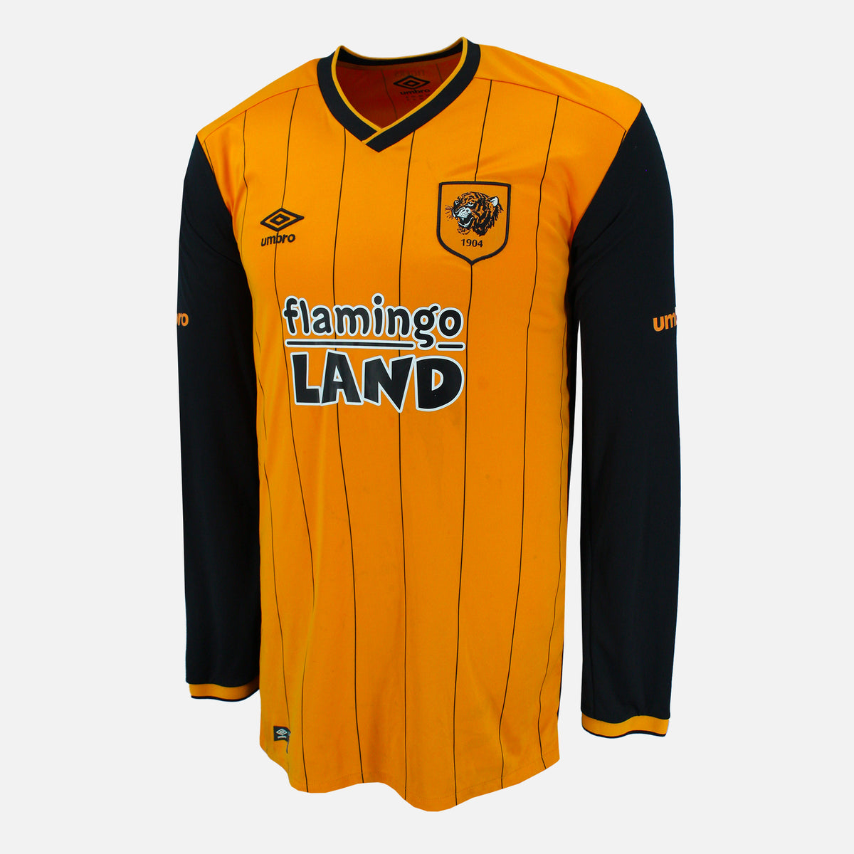 2015-16 Hull City Home Shirt long sleeve [Perfect] XL — Verified official Hull City shirt, condition graded | The Vault
