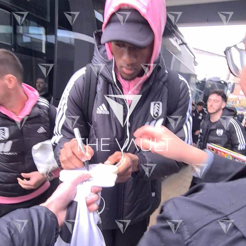 Tosin Adarabioyo Signed Fulham Shirt 2022-23 Home [4]