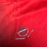 1996-98 Manchester United Home Shirt Cantona 7 [Excellent] L
