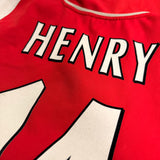 2002-04 Arsenal Home Shirt Henry 14 [Good] S