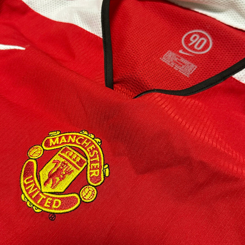 2004-06 Manchester United Home Shirt Ronaldo 7 [Perfect] L