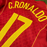 2004-06 Portugal Home Shirt Ronaldo 17 [Perfect]