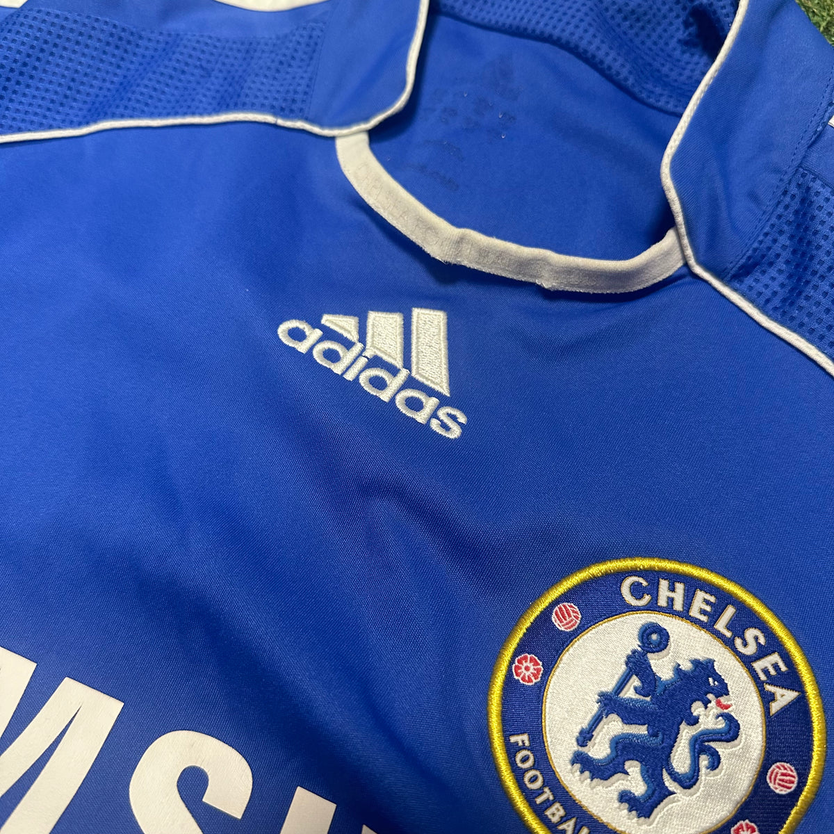 2006-08 Chelsea Home Shirt Drogba 11 [Good] S — Looking after your Chelsea Home jersey | The Vault