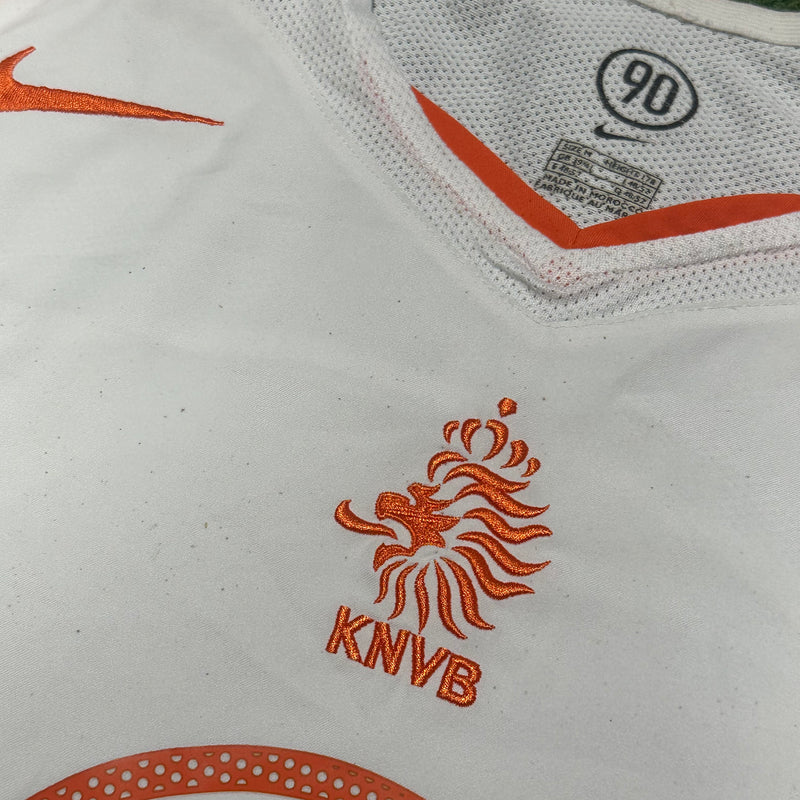 2004-06 Netherlands Away Shirt V.Nistelrooy 10 [Good] M