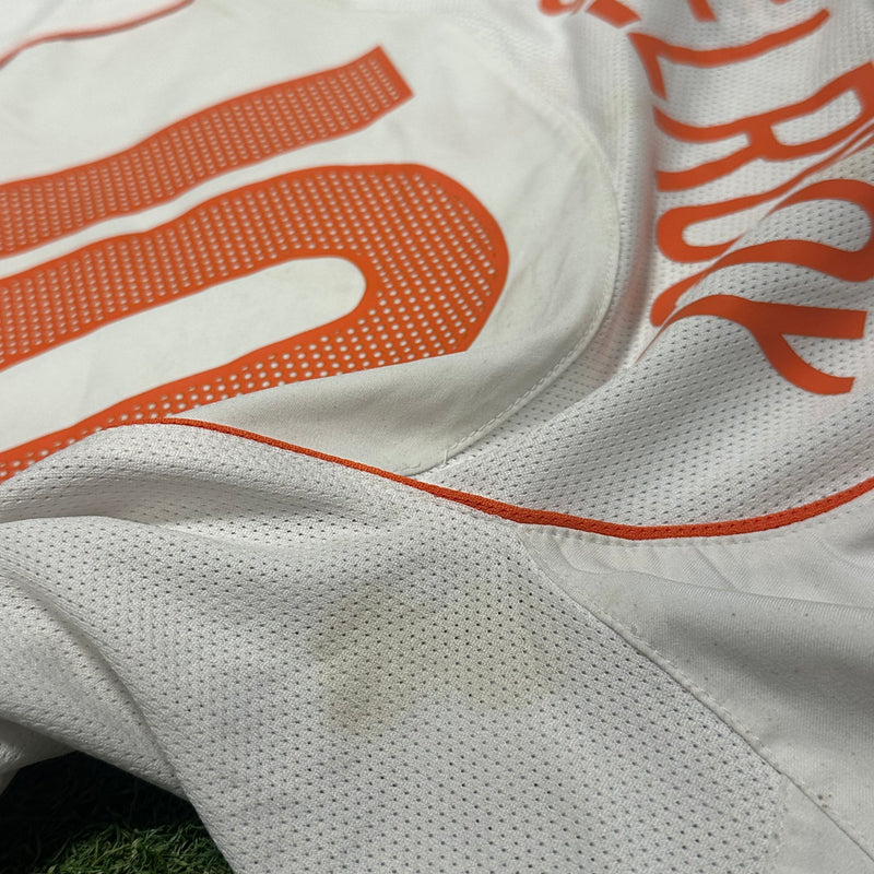 2004-06 Netherlands Away Shirt V.Nistelrooy 10 [Good] M