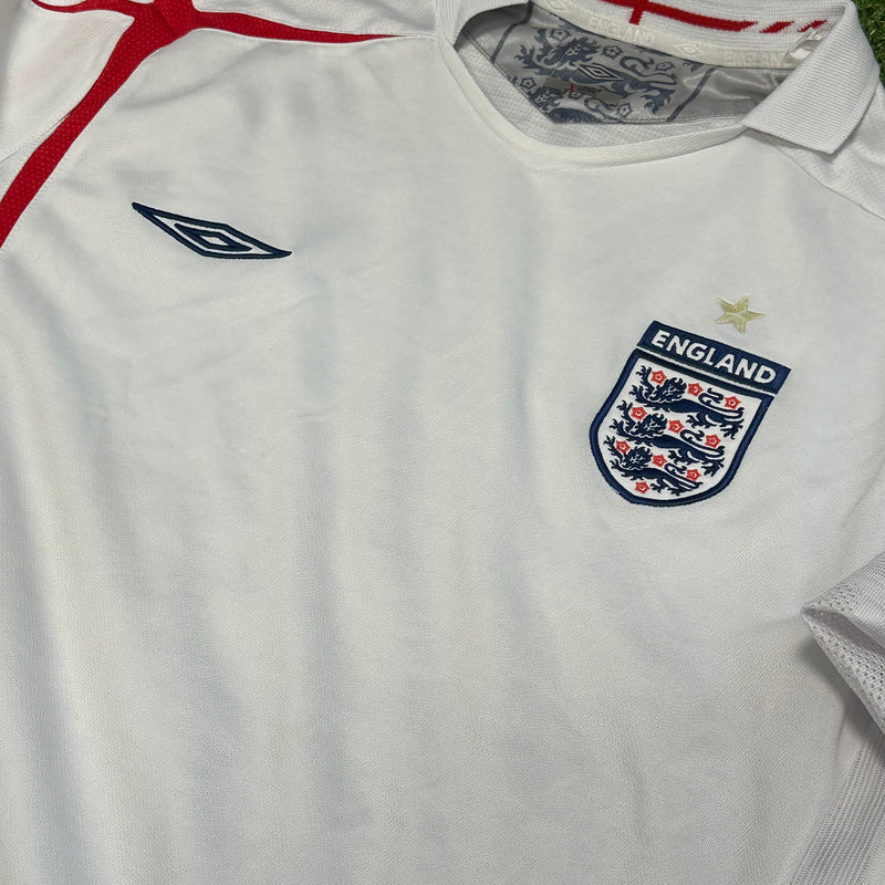 2005-07 England Home Shirt [Good]