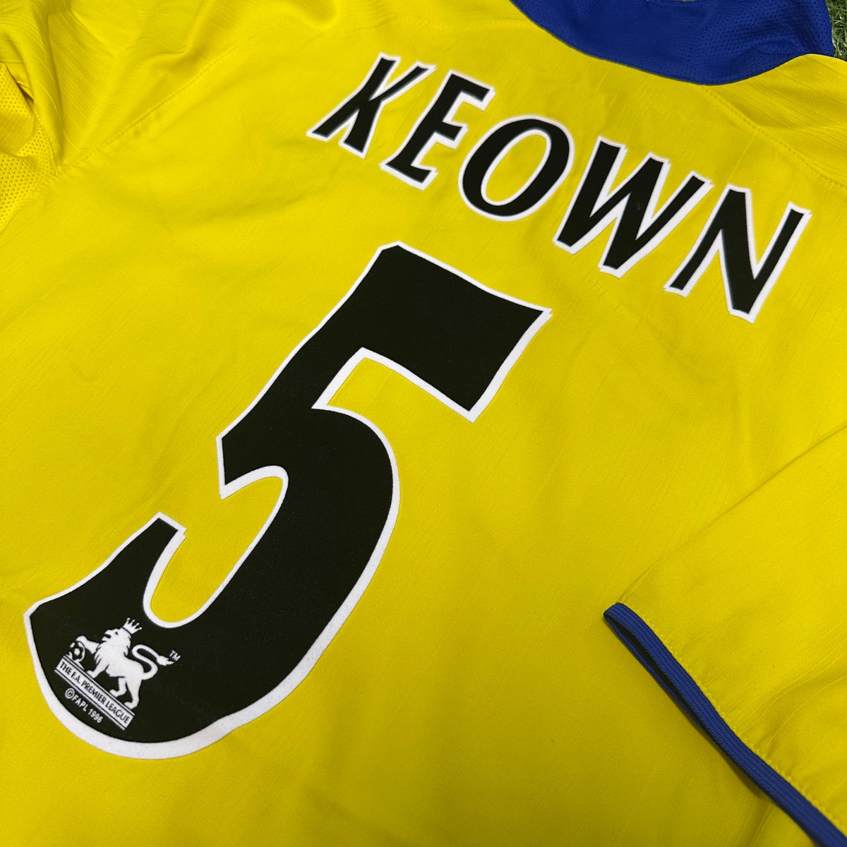 2003-05 Arsenal Away Shirt Keown 5 [Good] M — Looking after your Arsenal Away jersey | The Vault