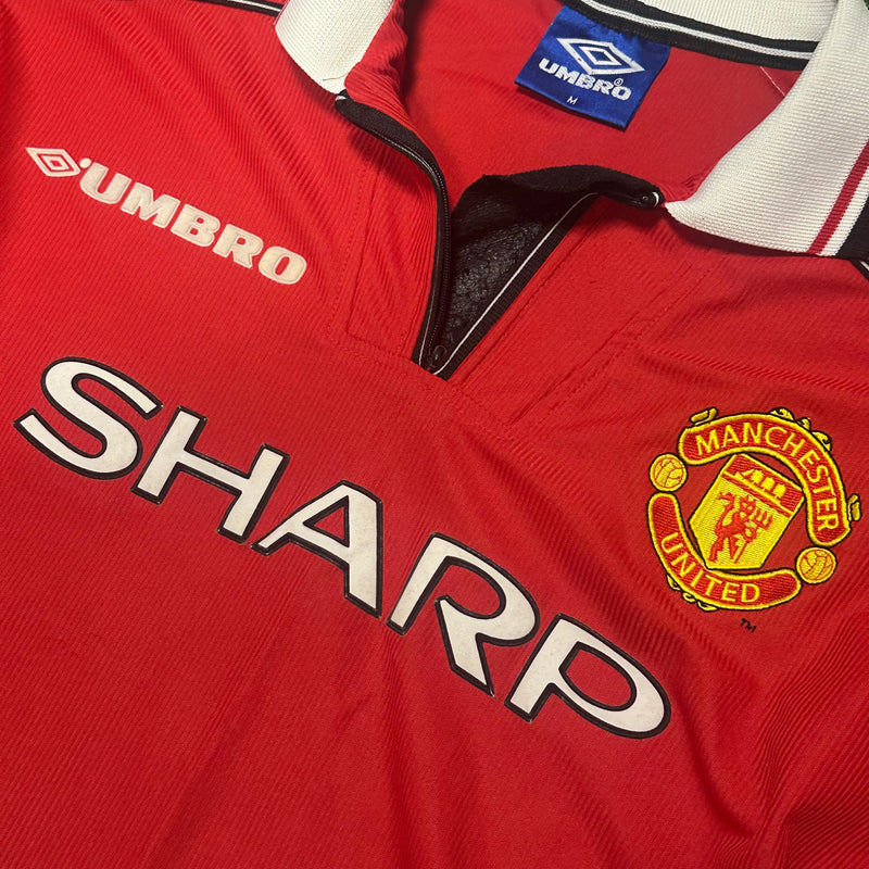 Dwight Yorke Signed Manchester United Shirt 1998-00 Home [19]