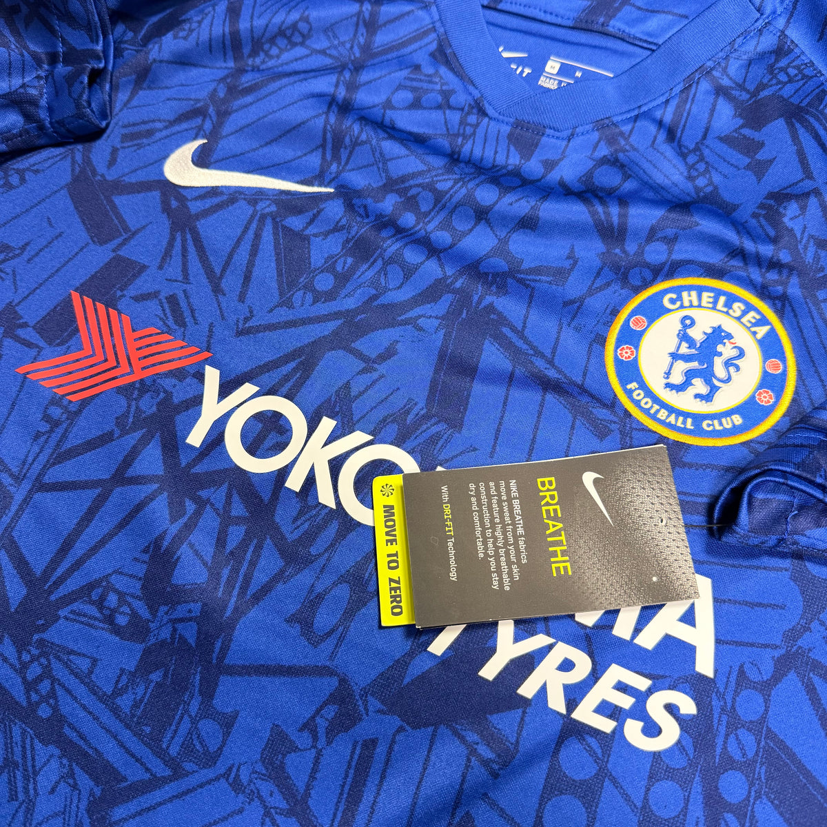 2019-20 Chelsea Home Shirt [New] M — Looking after your new Chelsea football shirt | The Vault