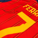 Framed Ferran Torres Signed Shirt, Spain World Cup 2026 [Lite]