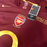 2006 Arsenal Home Shirt Henry 14 The Final Game [New] 2XL