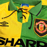 1992-94 Manchester United Third away Shirt Cantona 7 [Excellent] S