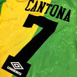 1992-94 Manchester United Third away Shirt Cantona 7 [Excellent] S