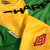 1992-94 Manchester United Third away Shirt Cantona 7 [Excellent] S