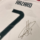 Eden Hazard Signed Real Madrid Shirt Home [7]
