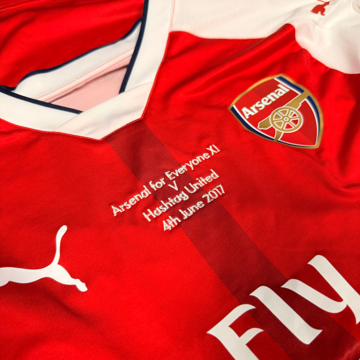2016-17 Arsenal Authentic Home Shirt Match Version [Perfect] M — How we grade our retro Arsenal shirts | The Vault