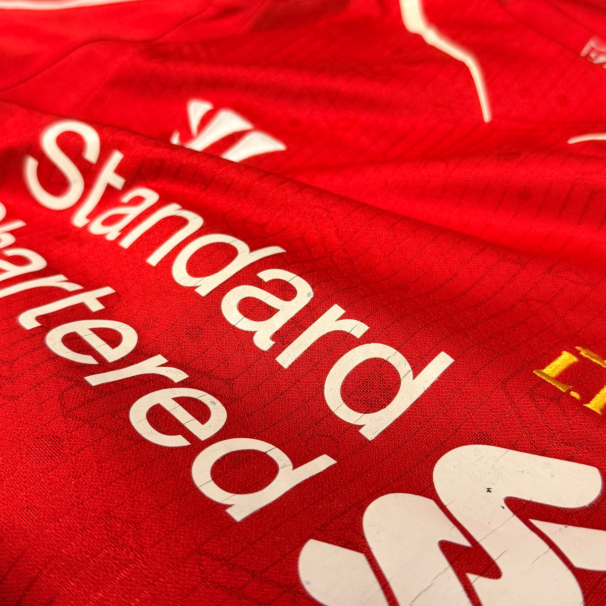 2014-15 Liverpool Home Shirt Gerrard 8 long sleeve [Excellent] M — How we grade our retro Liverpool shirts | The Vault