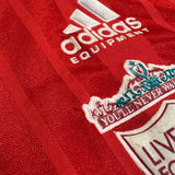 1993-95 Liverpool Home Shirt Adidas [Good] M