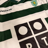 2002-03 Sporting Lisbon Home Shirt Ronaldo 28 Rookie [Excellent]