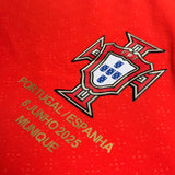 2025 Portugal Authentic Home Shirt Ronaldo 7 Nations League Final [New] M