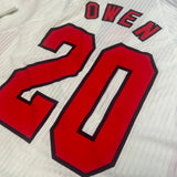 1997-99 England Home Shirt Owen 20 [Excellent] L