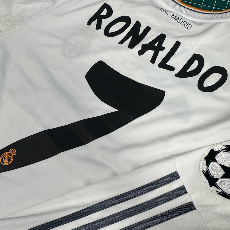 Real Madrid 2014 Home Shirt Ronaldo 7 | Adidas Long Sleeve