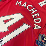2007-09 Manchester United Home Shirt Macheda 41 [Excellent] L
