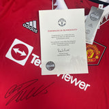 Framed Cristiano Ronaldo Signed Manchester United Shirt Home [Classic]