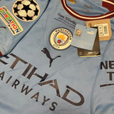 2023 Manchester City Home Shirt Rodrigo 16 Istanbul Final Treble [New] M